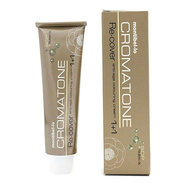 Montibel-lo cromatone re-cover crema colorante de cabello anti-edad 1un