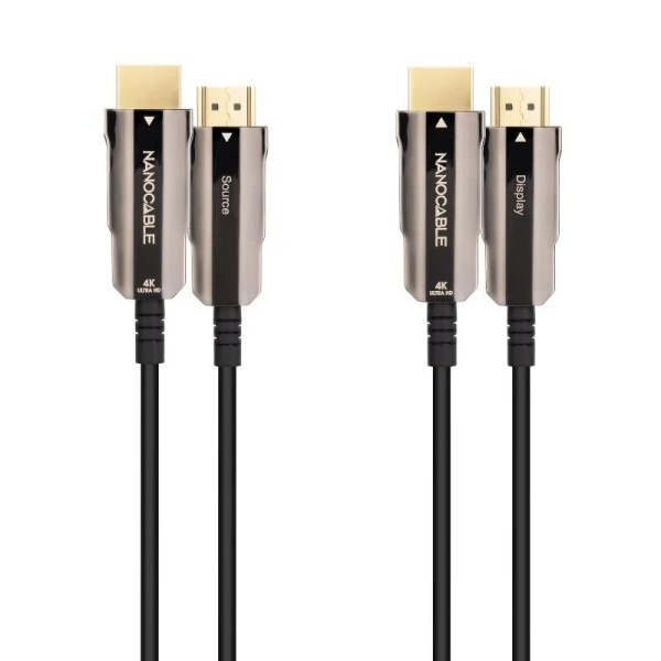 Nanocable cable hdmi v2.0 aoc 4k@60hz 18gbp 40 m