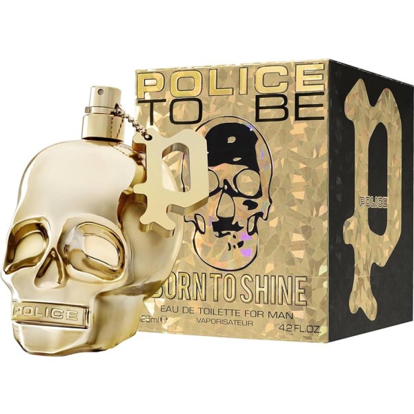 Police to be born to shine eau de toilette for man 125ml vaporizador
